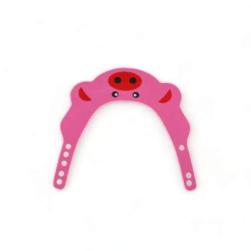 Babykappe | Verstellbar | Frosch & Schwein | 2er Set | Badekappe