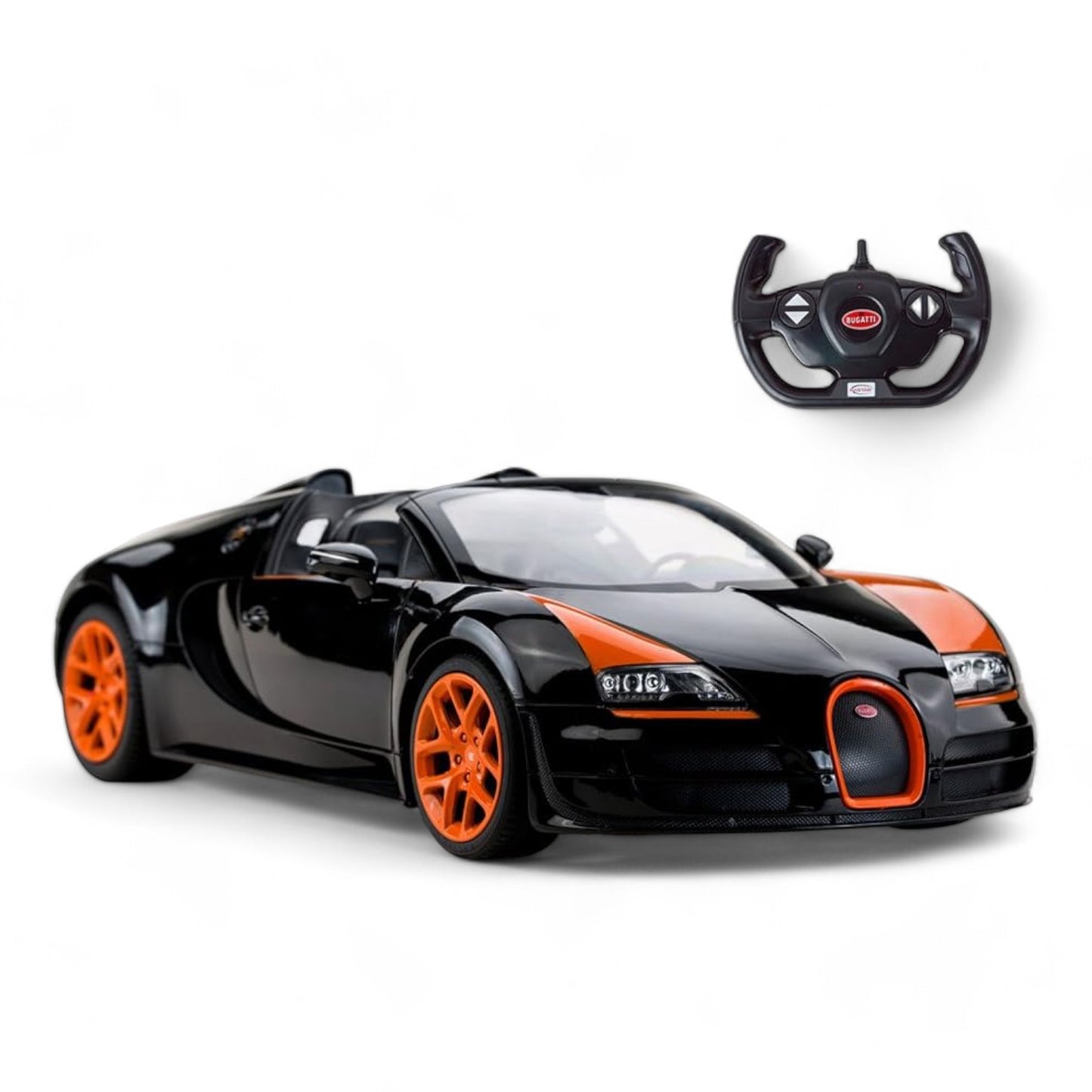 Rastar Bugatti Veyron 16.4 Grand Sport Vitesse | Ferngesteuert | Auto | 1:14 Skala | Retouren