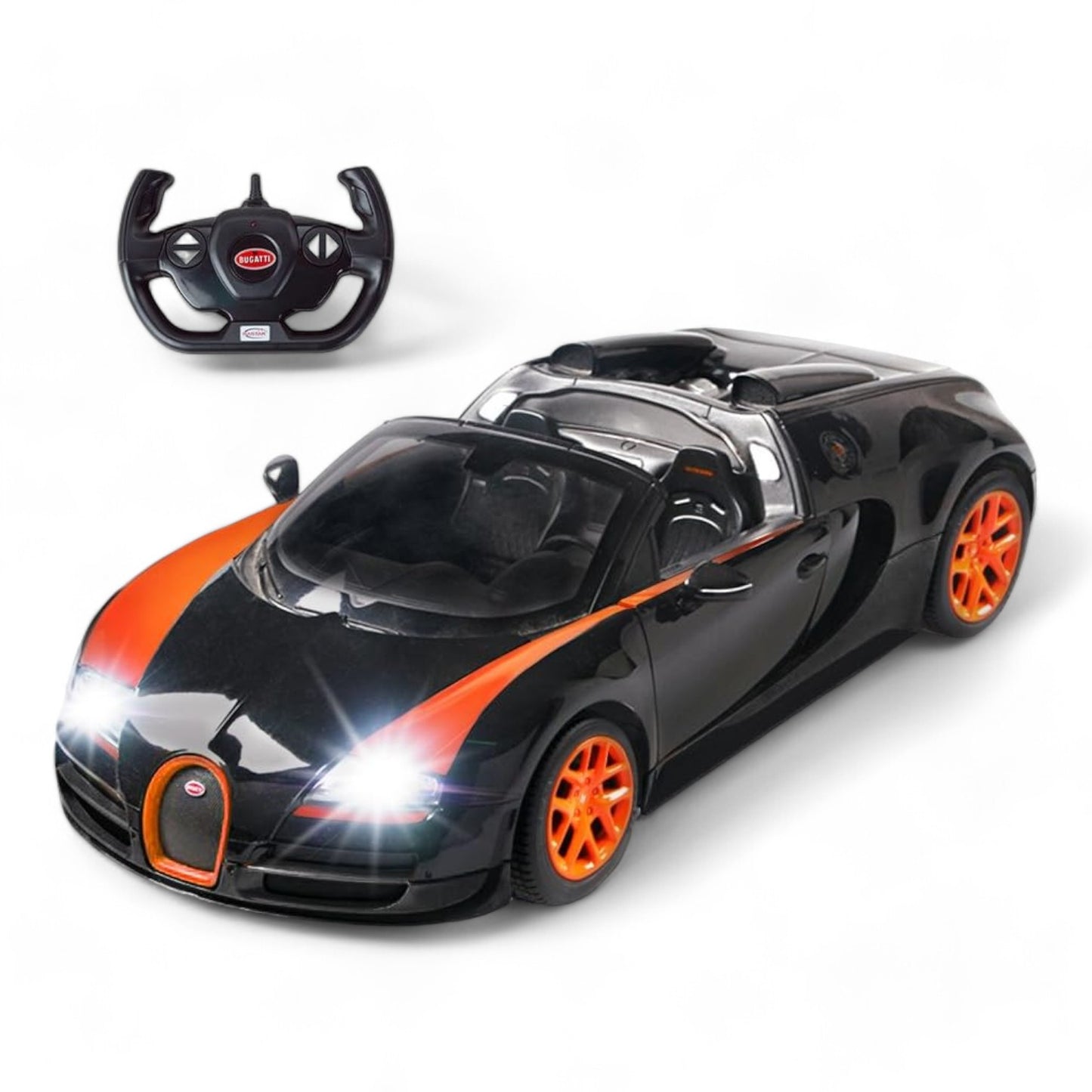 Rastar Bugatti Veyron 16.4 Grand Sport Vitesse | Ferngesteuert | Auto | 1:14 Skala | Retouren