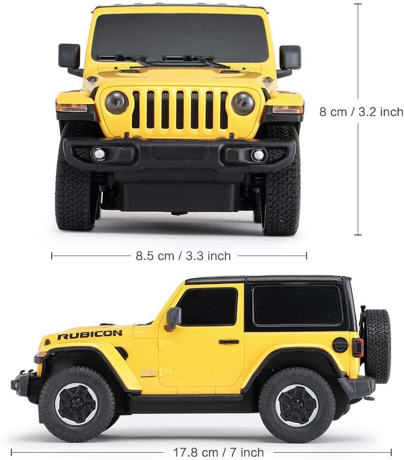 Rastar Jeep Wrangler | Ferngesteuert | Auto | 1:24 Skala | Retouren