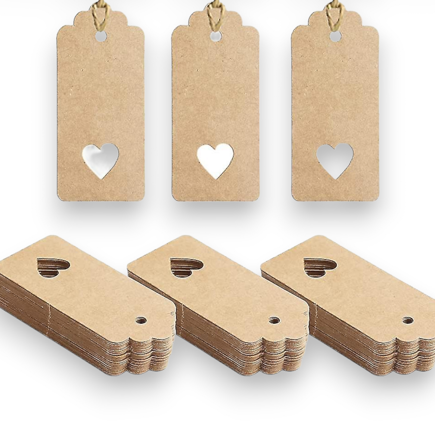 Geschenkanhänger | Namensschild | Paketanhänger | 50St