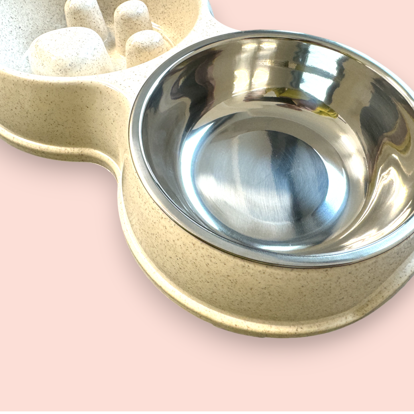 SchlingStopp Deluxe Futtersystem Doppelnapf
