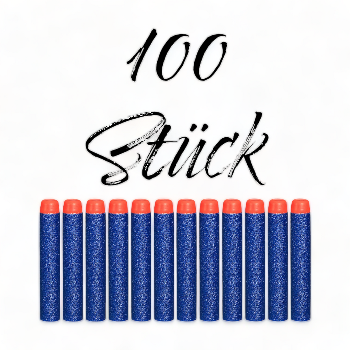 Nerf Pfeile| Nerf Zubehör | Nachfüllset | Soft Pfeile 100 | Blau
