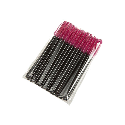Wimpernbürsten | 100 Stück | Spiralbürsten | Augenbrauenbürsten