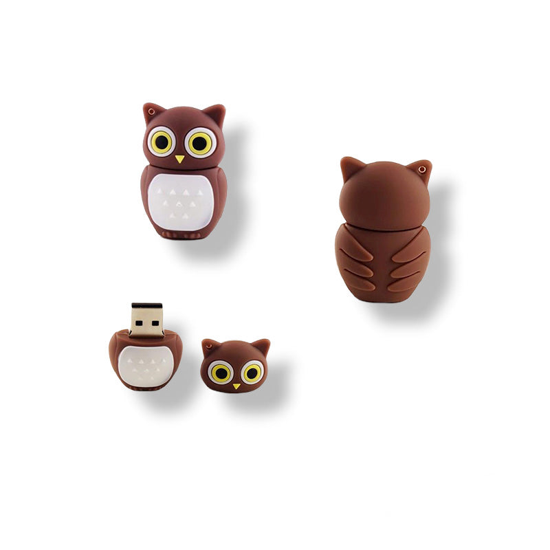 USB-Stick | Eule Braun | 16GB | Speicherstick