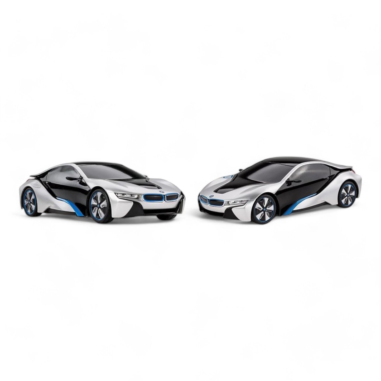 Rastar BMW i8 Blau/Silber | Ferngesteuert | Auto | 1:24 Skala | Retouren