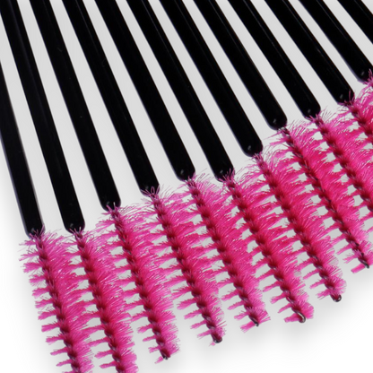 Wimpernbürsten | 100 Stück | Spiralbürsten | Augenbrauenbürsten