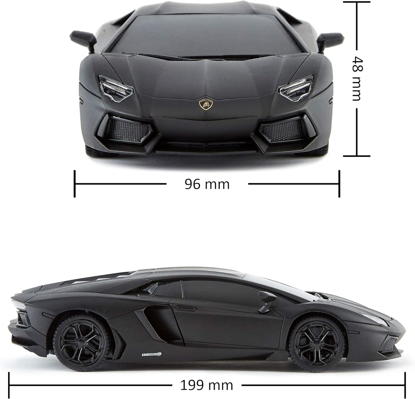 CMJ RC CARS Lamborghini Aventador | Ferngesteuert | Auto | 1:24 Skala | Retouren