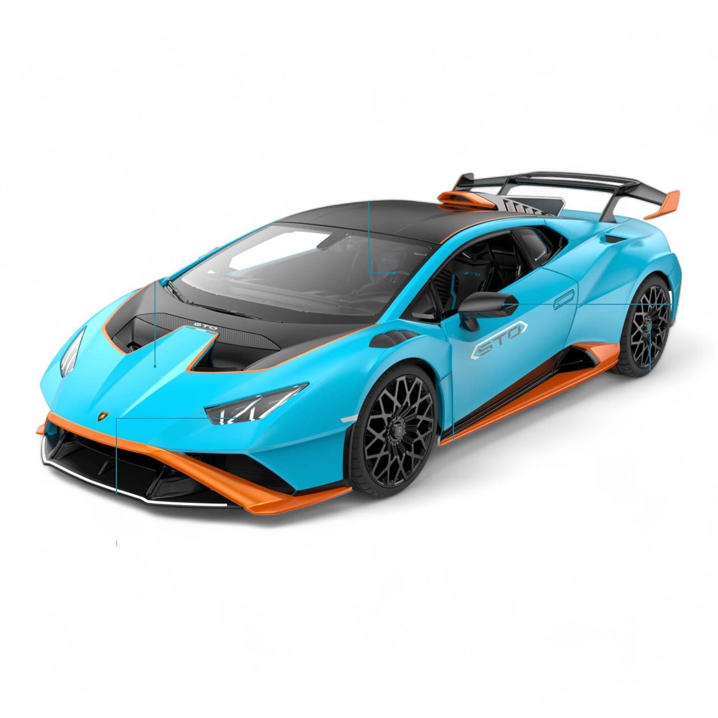 Rastar Lamborghini Huracan STO | Ferngesteuert | Auto | 1:14 Skala | Retouren