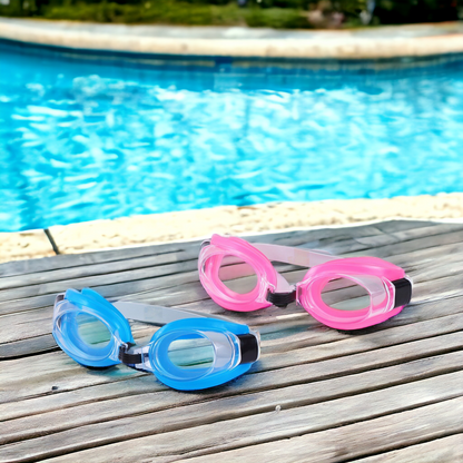 Taucherbrille mit Silikonband | Anti-Nebel & UV-Schutz