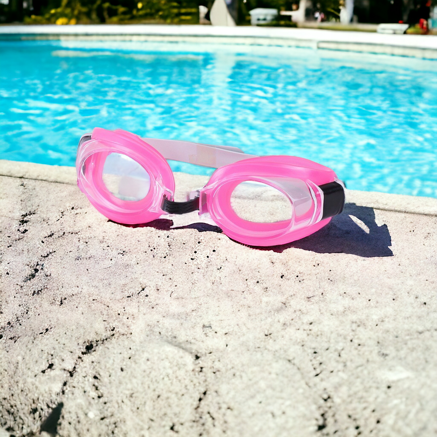 Taucherbrille mit Silikonband | Anti-Nebel & UV-Schutz