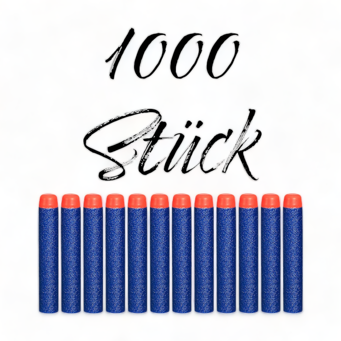 Nerf Pfeile| Nerf Zubehör | Nachfüllset | Soft Pfeile 1000 | Blau