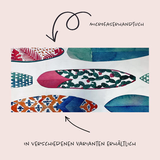 Microfasertuch | Handtuch | Hundetuch | Reisetuch | Diverse Designs