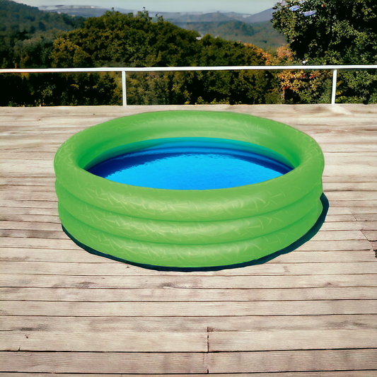 Bestway Planschbecken | 122 cm | 3 Luftringe | Pool | Grün