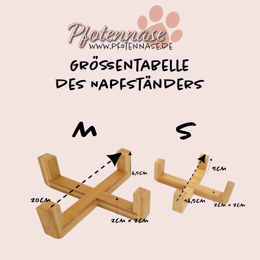 Napf | Futteroase für Hunde & Katzen | Hundenapf | Deluxe | Keramiknapf | Napf