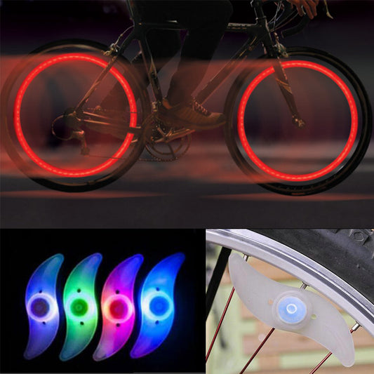 Speichenlicht | Blinklicht | Fahrradlicht | Bunte LED | Sets