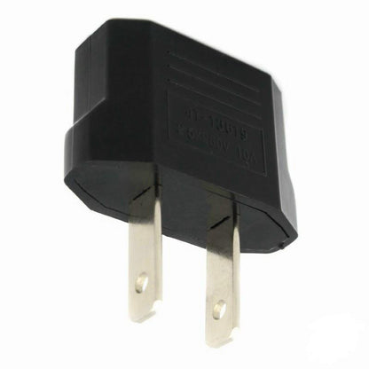 Steckadapter | 4 Stück | EU zu US Adapter | CA Zertifiziert